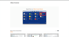 Desktop Screenshot of ideainvoice.com