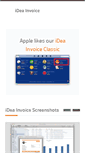Mobile Screenshot of ideainvoice.com